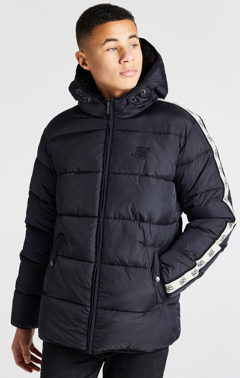 Boys Black Bubble Parka