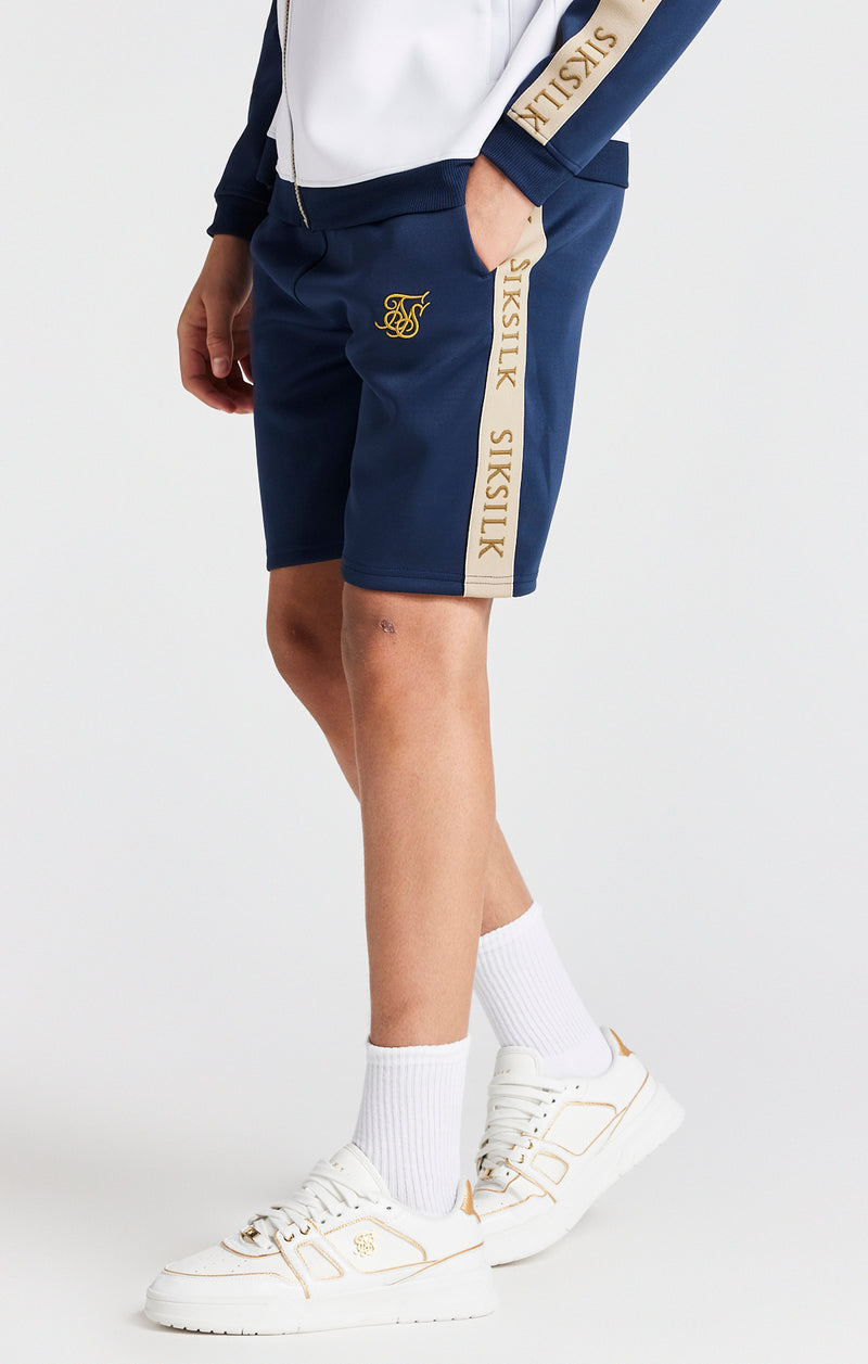 Boys Navy Retro Short