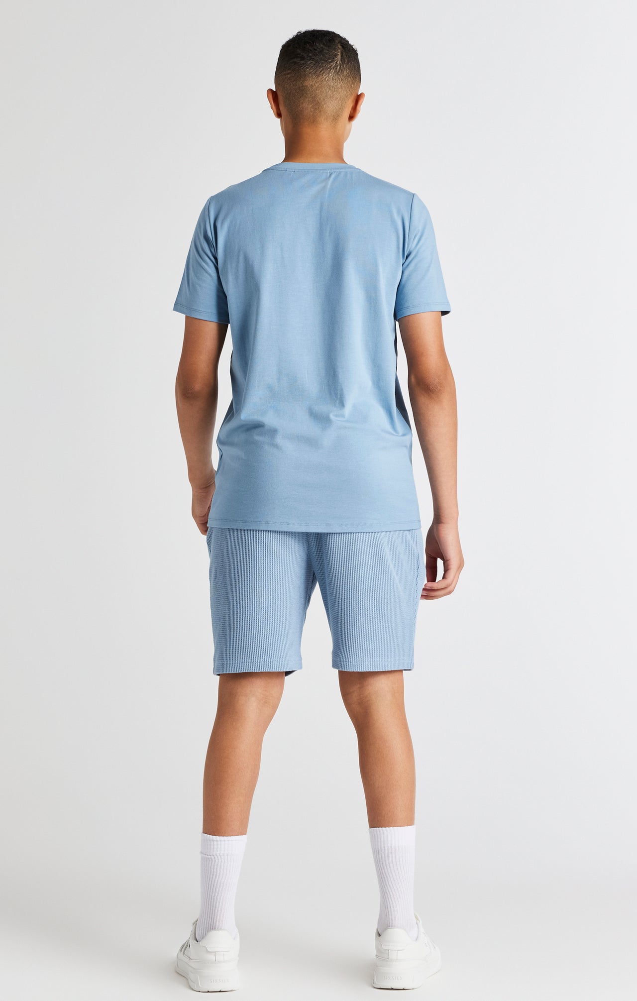 Boys Grey Short Sleeve T-Shirt (4)