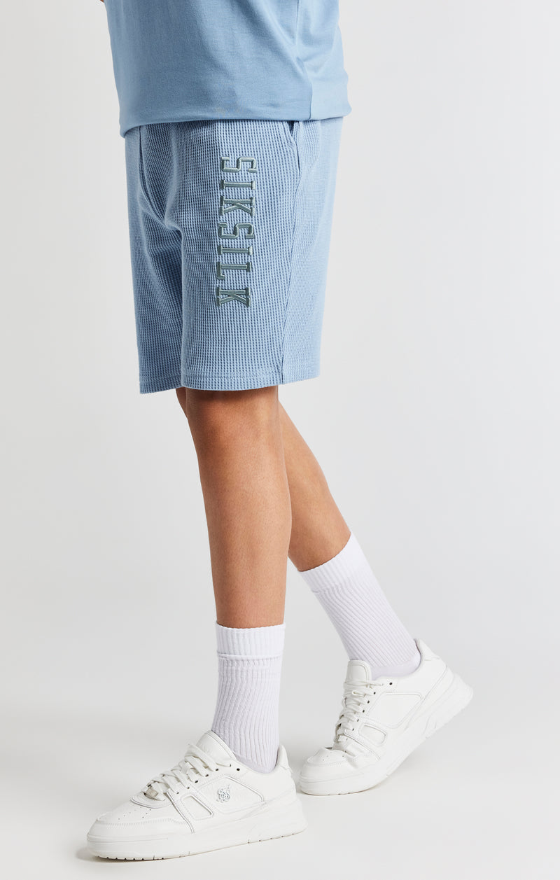 Boys Grey Waffle Short