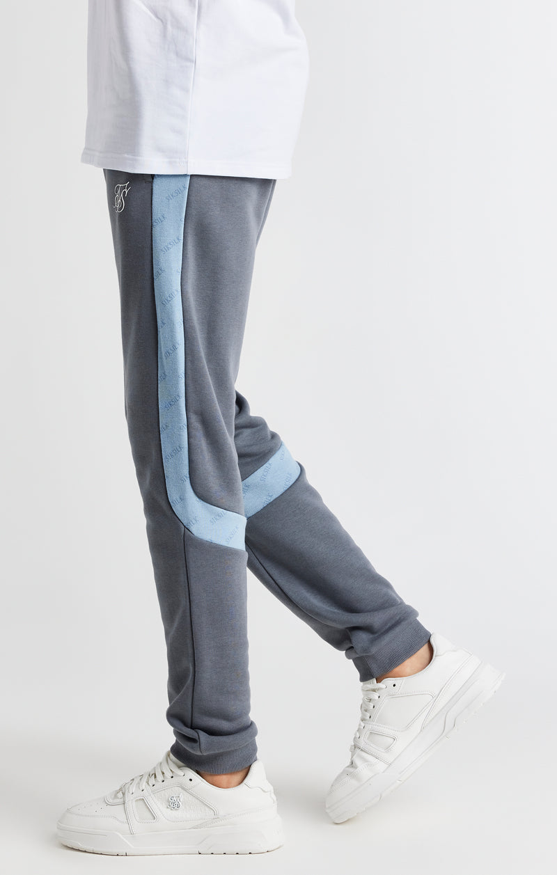 Boys Grey Printed Panel Jogger (1)