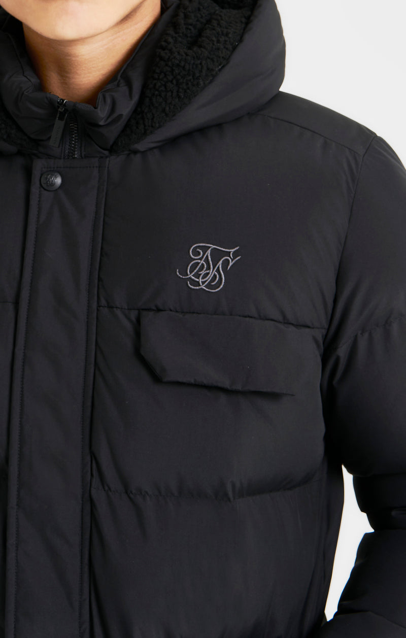 Boys Black Parka (1)