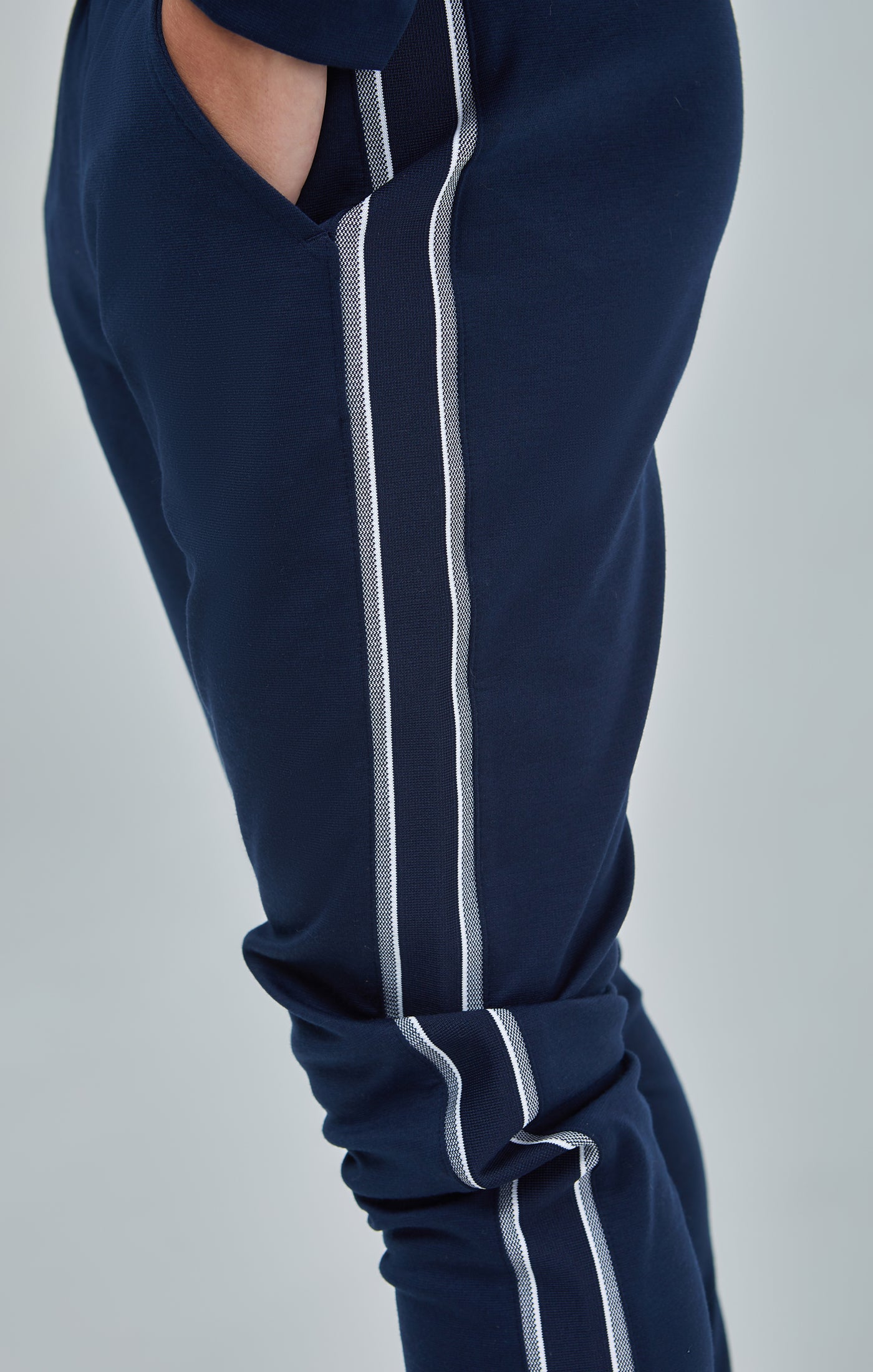 Boys navy 2024 skinny joggers