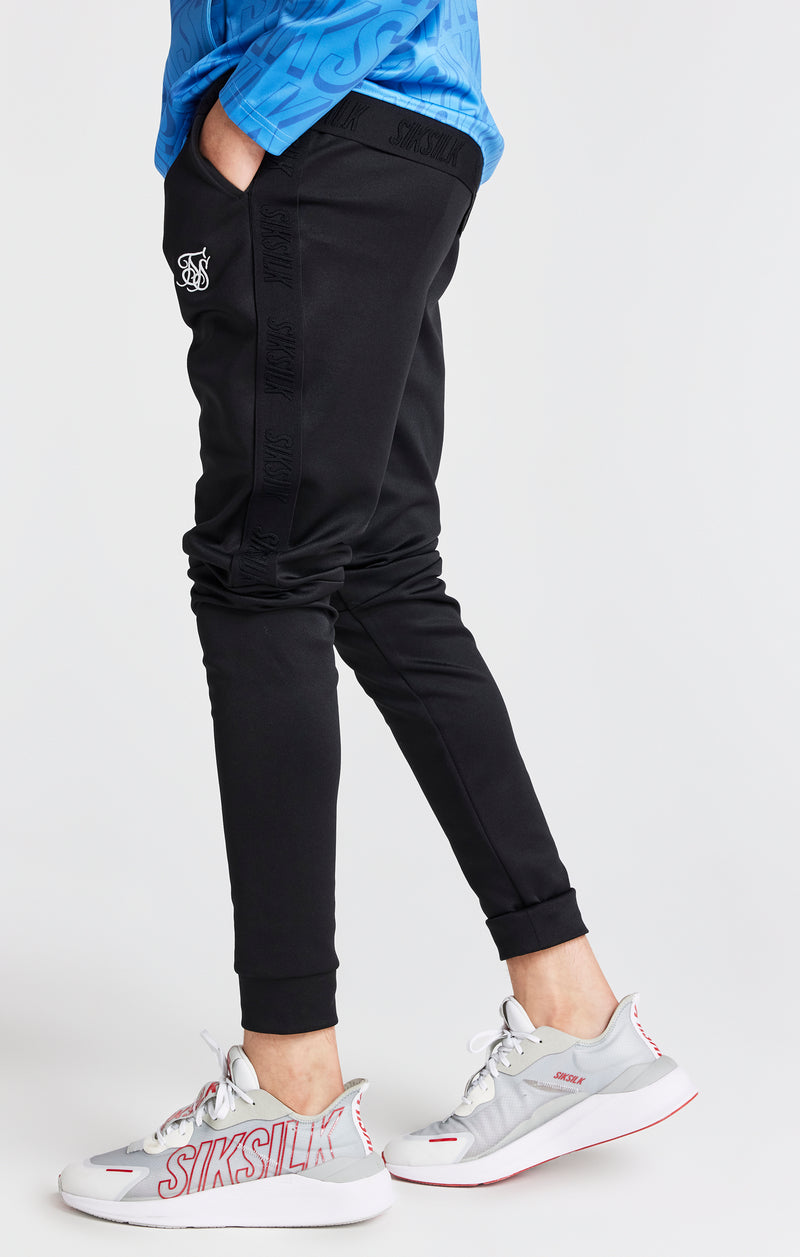 Boys Black Skinny Fit Jogger (1)