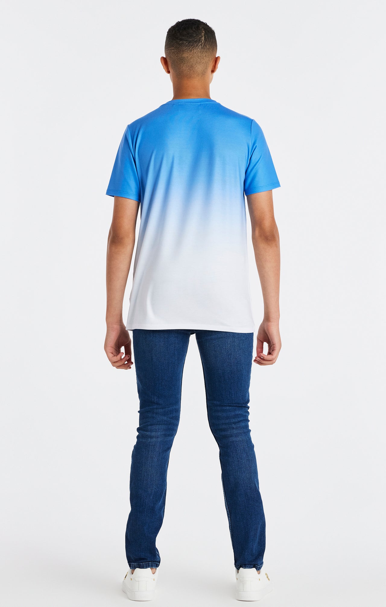 Boys Blue Fade T-Shirt (4)