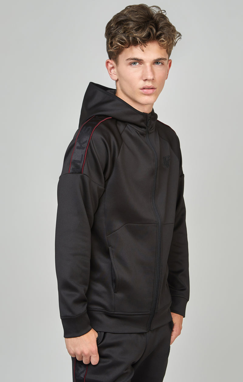 Boys Black Taped Tracksuit (1)
