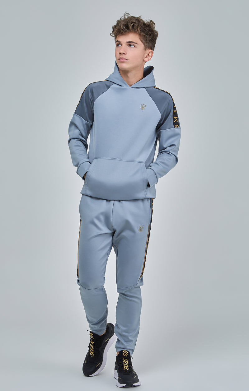 Boys Grey Taped Tracksuit