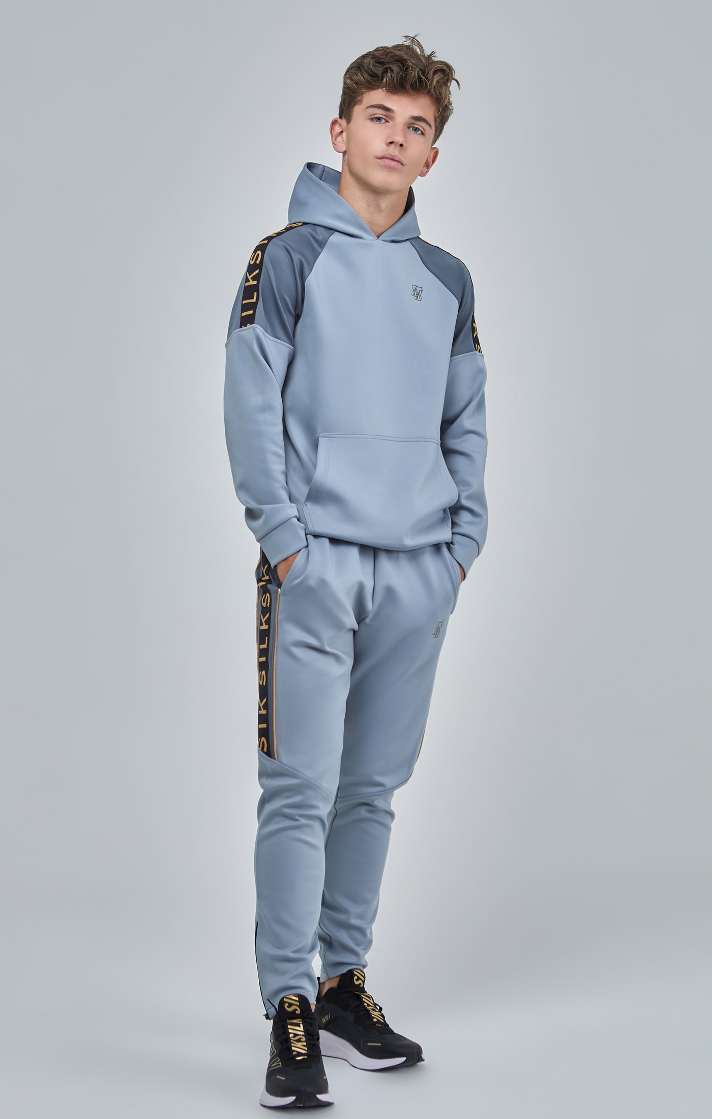 Siksilk grey tracksuit hot sale