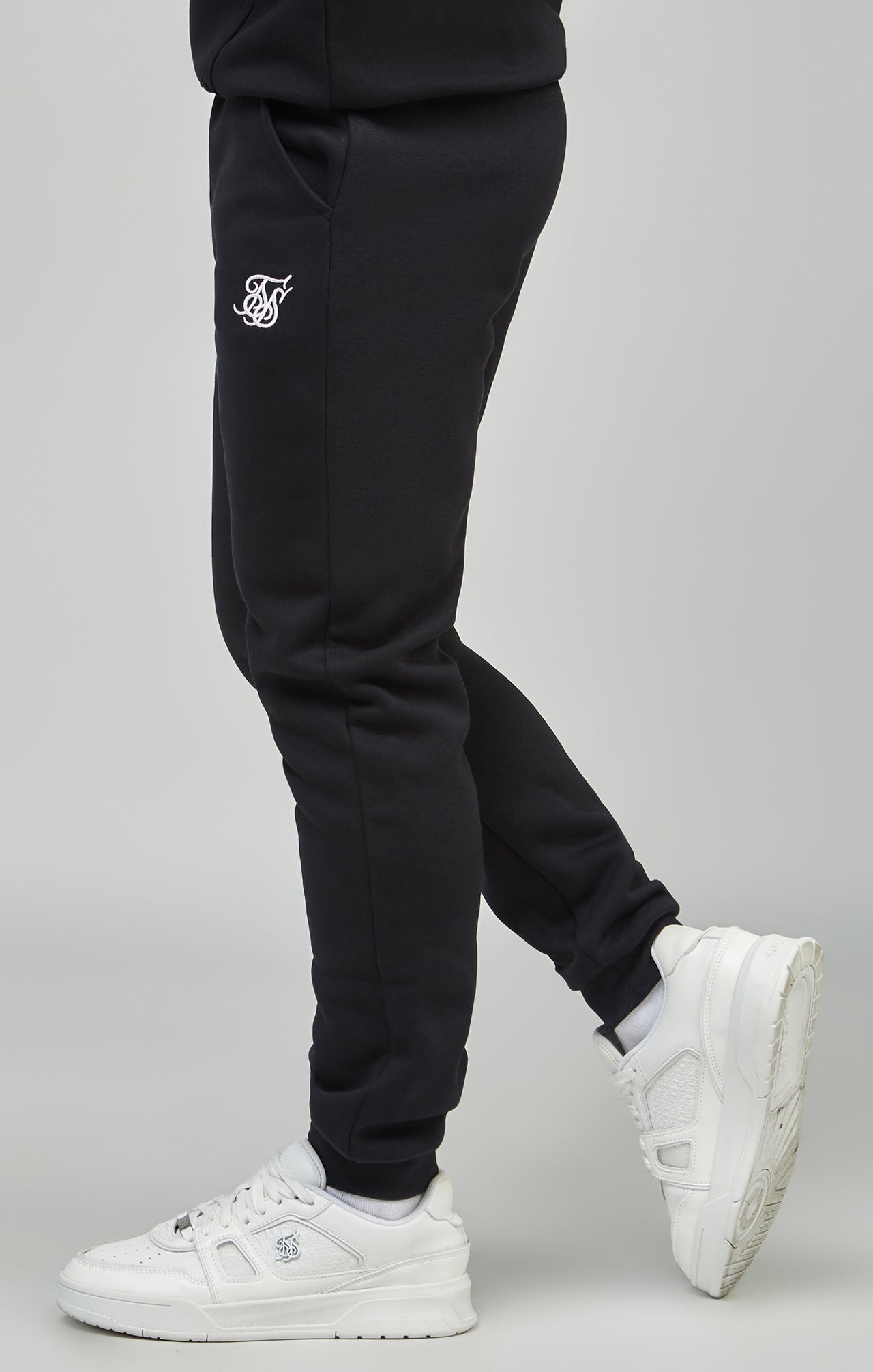 Boys Black Essentials Jogger (1)