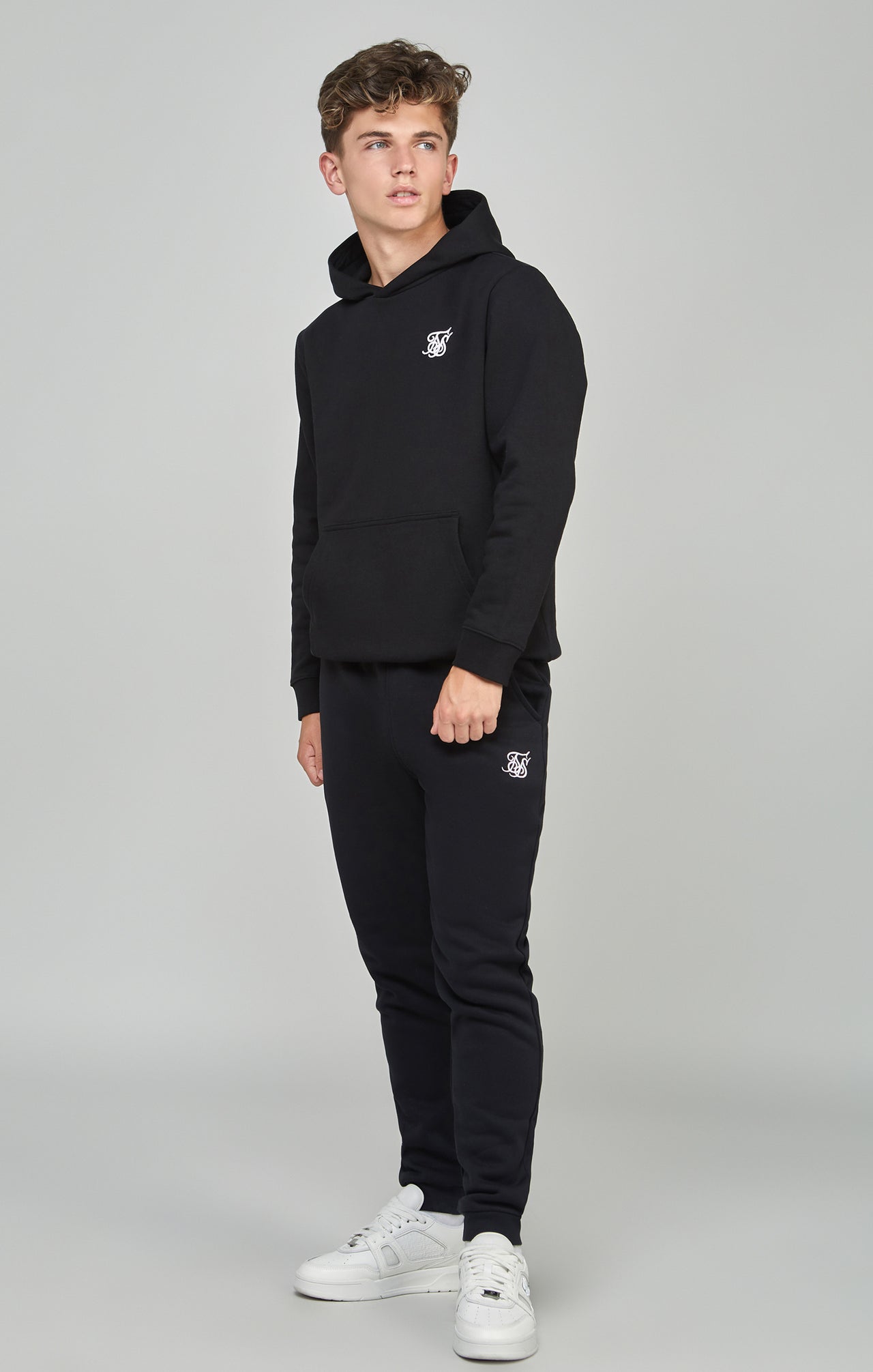 Boys Black Essentials Jogger (2)