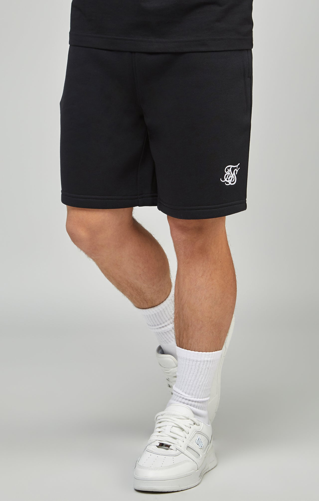 Boys Black Essentials Fleece Shorts