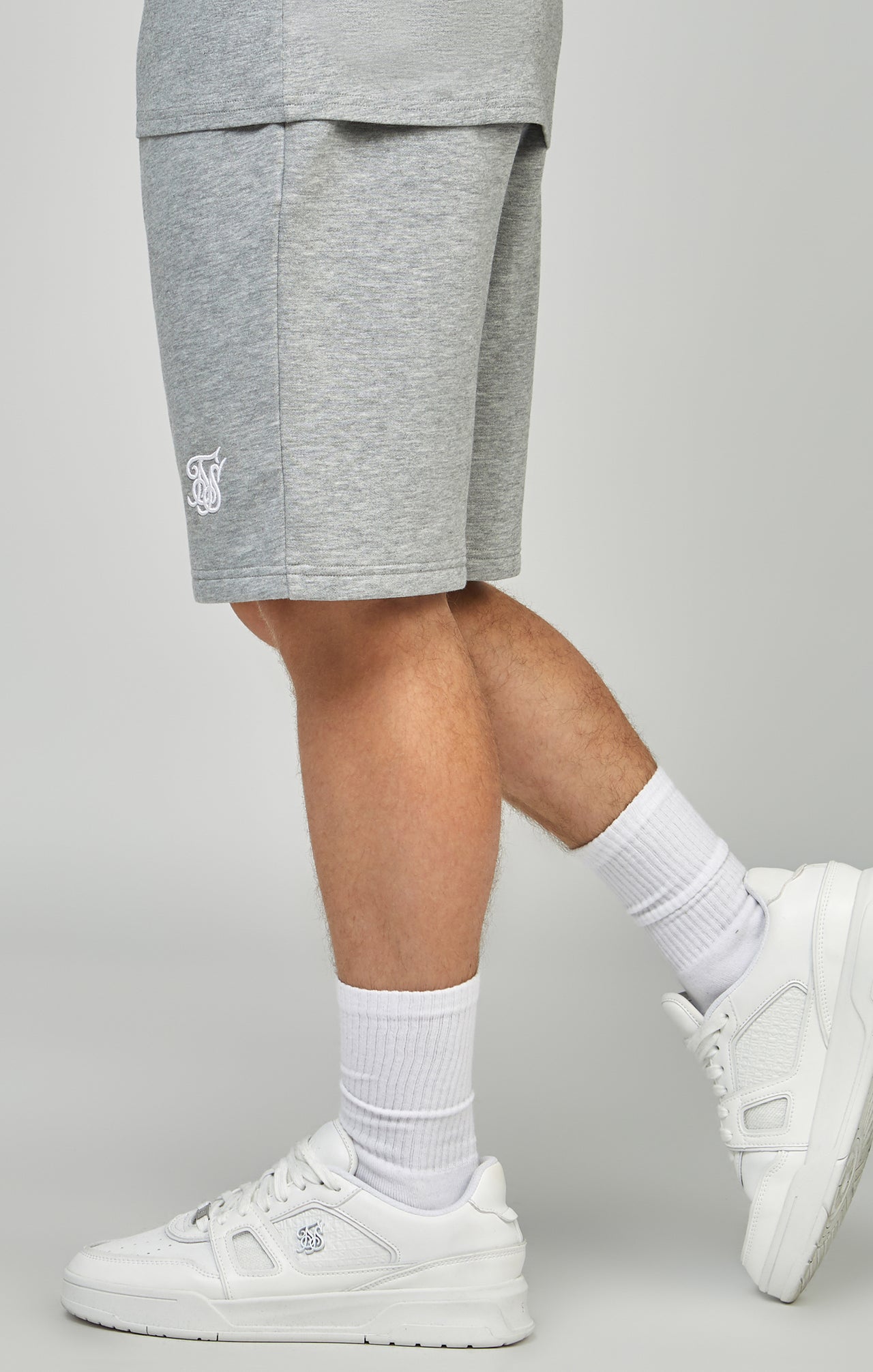 Boys Grey Essentials Fleece Short (1)