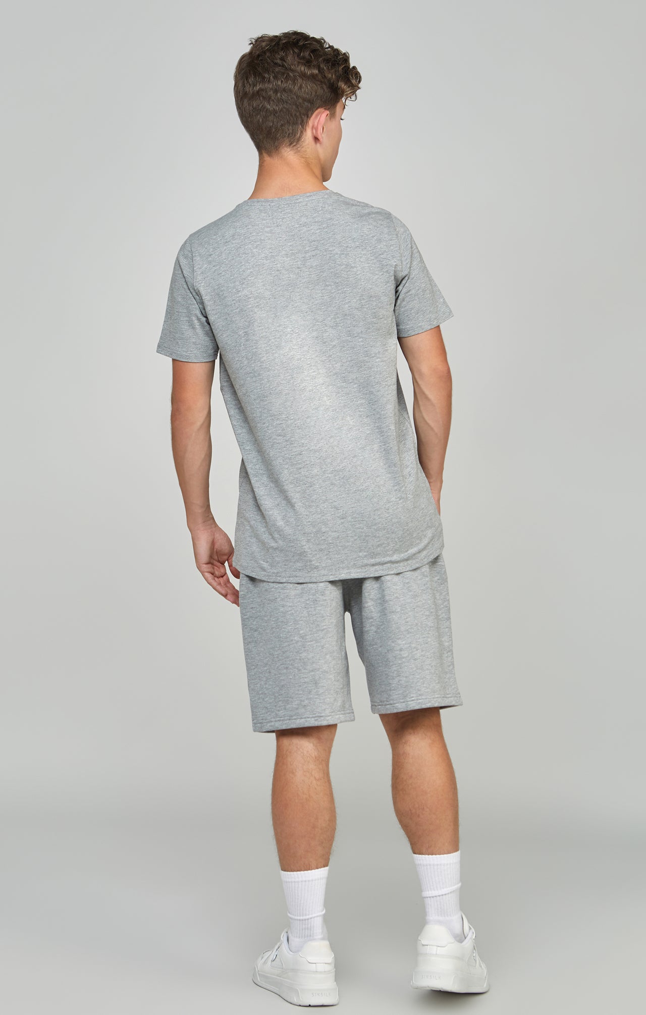 Boys Grey Essentials Fleece Short (4)