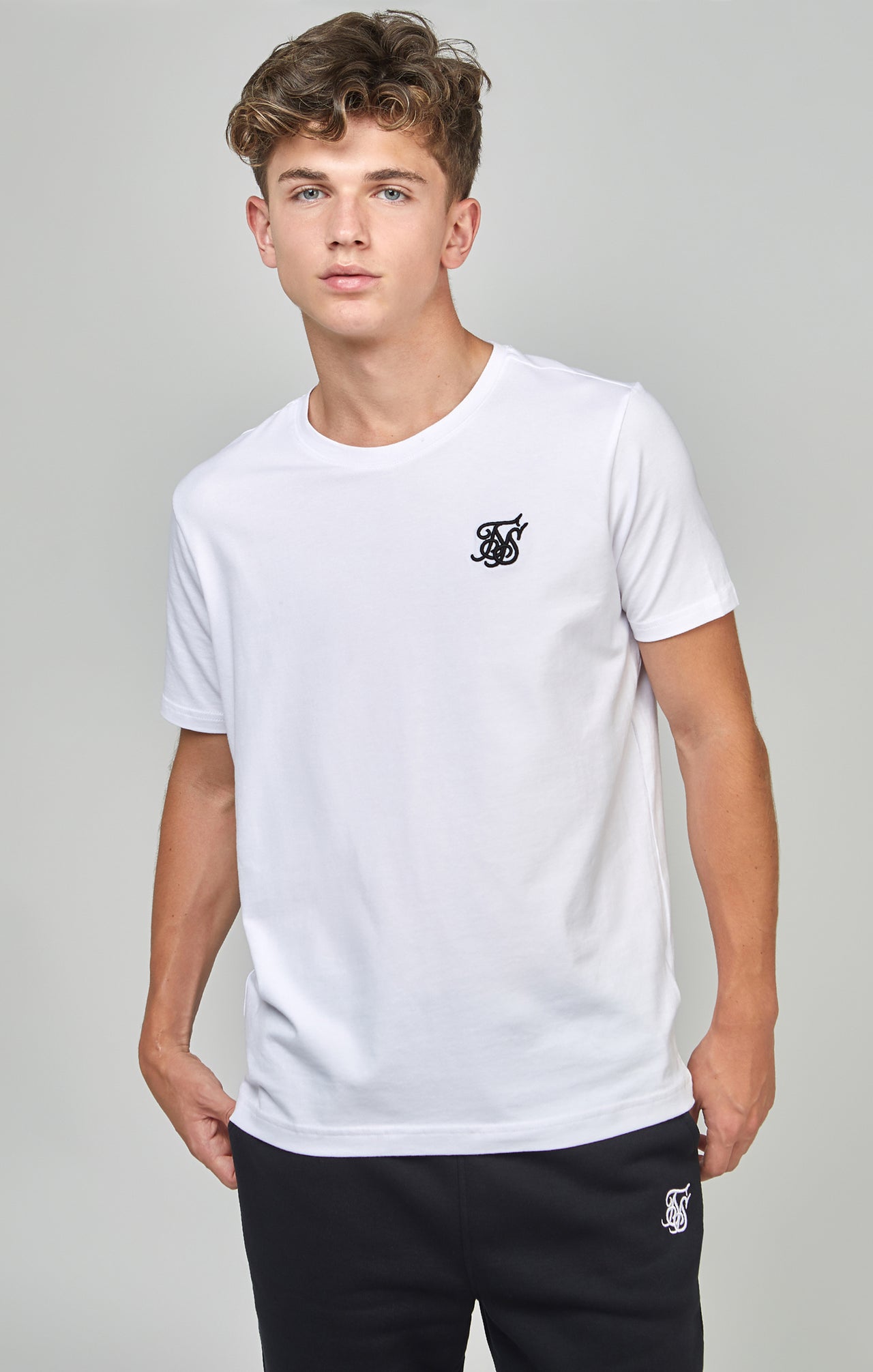 Boys White Essentials T-Shirt (3)