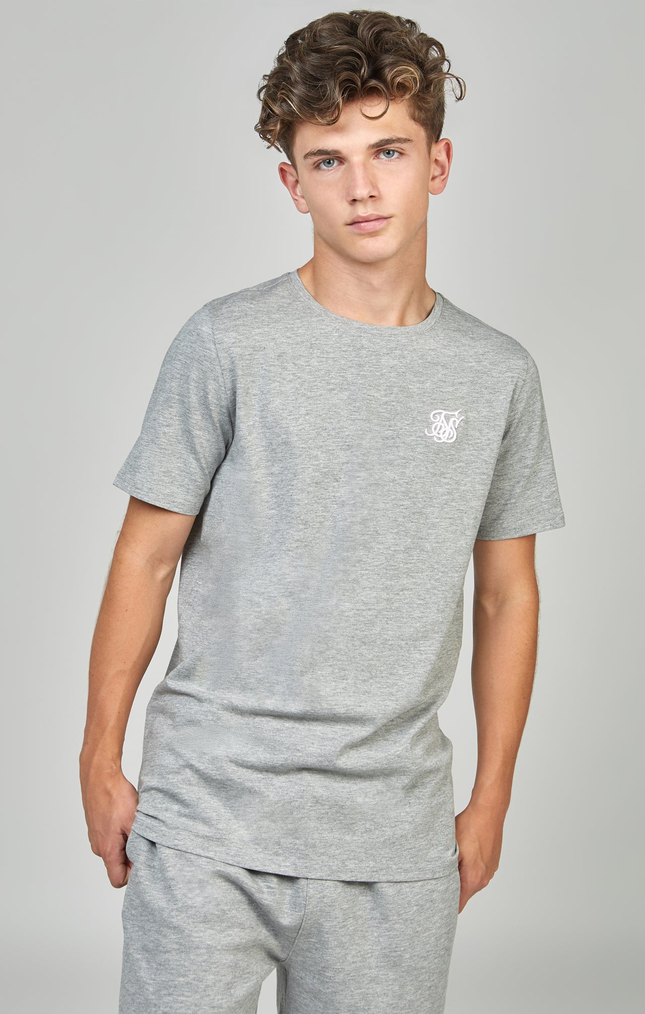 Boys Grey Essentials T-Shirt