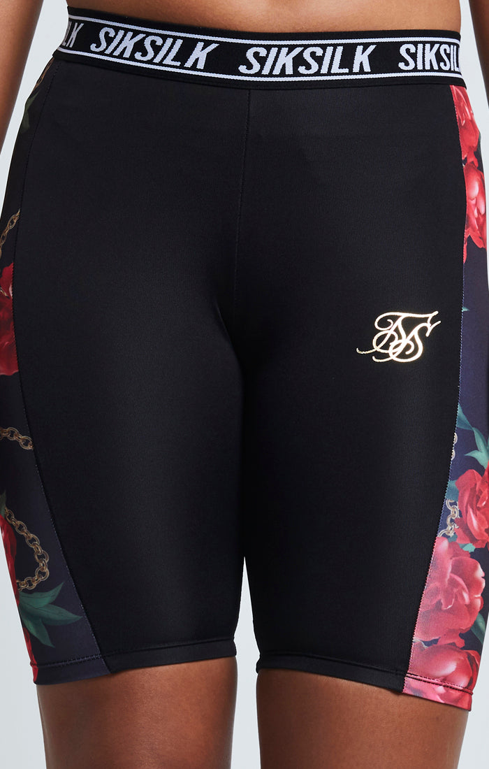 SikSilk Majestic Cycle Shorts - Black (1)