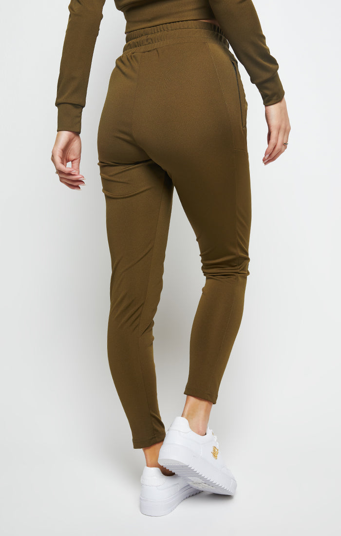 SikSilk Zonal Track Pants - Khaki (1)
