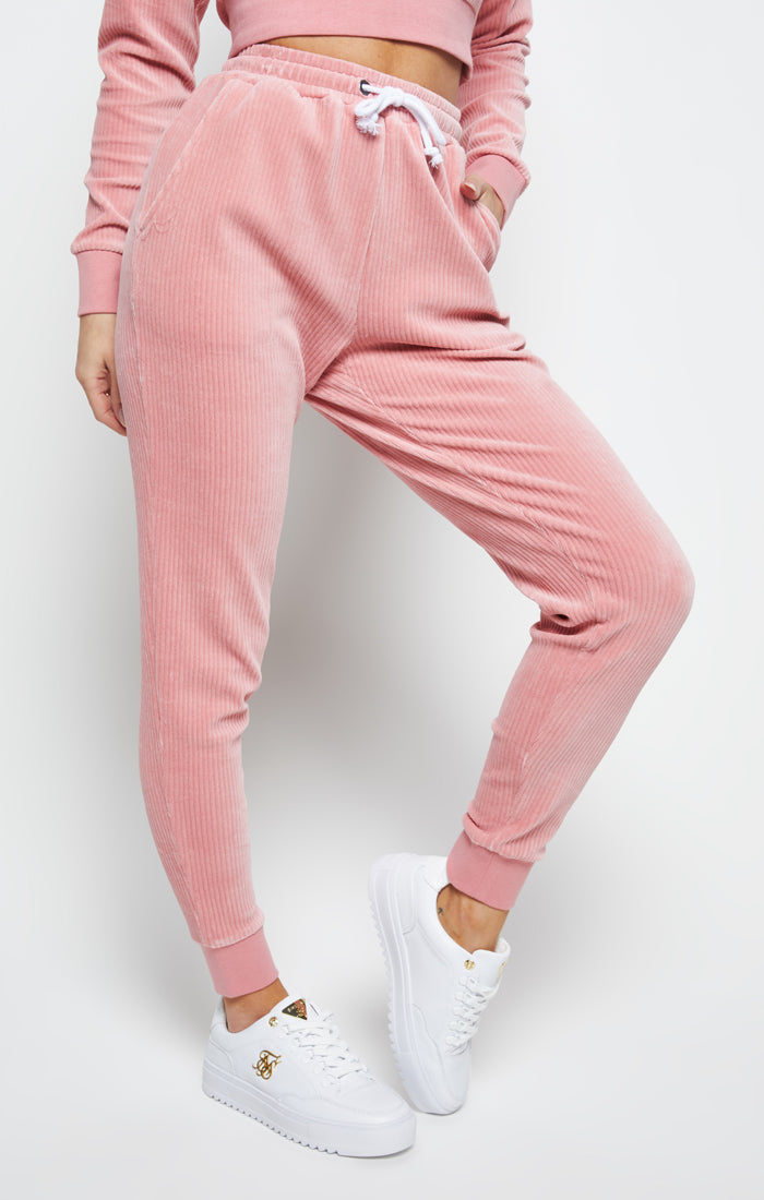 SikSilk Allure Joggers - Pink (1)