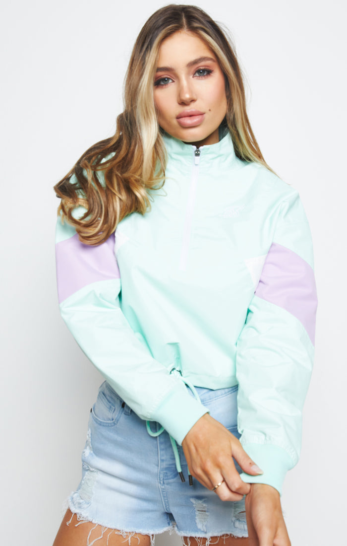 SikSilk Overhead Windbreaker - Mint