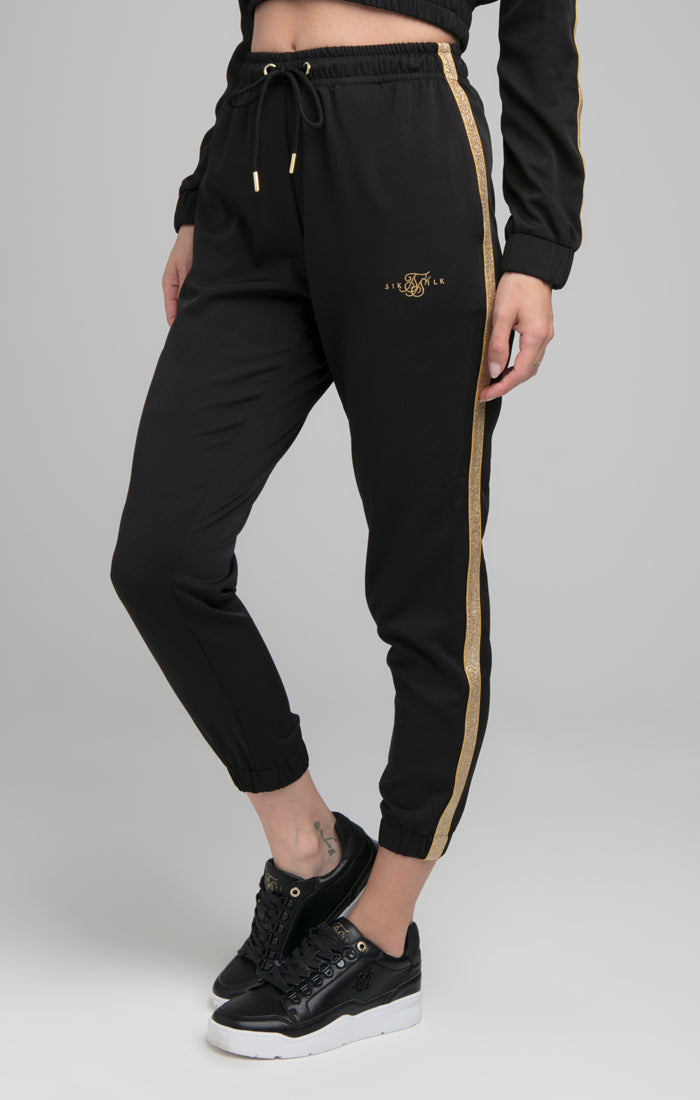 SikSilk Victory Track Pants - Black
