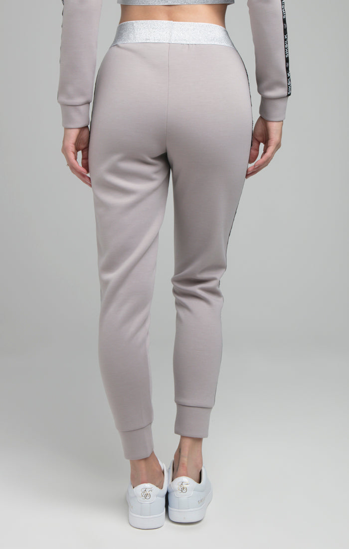 SikSilk Glint Track Pants - Grey (2)