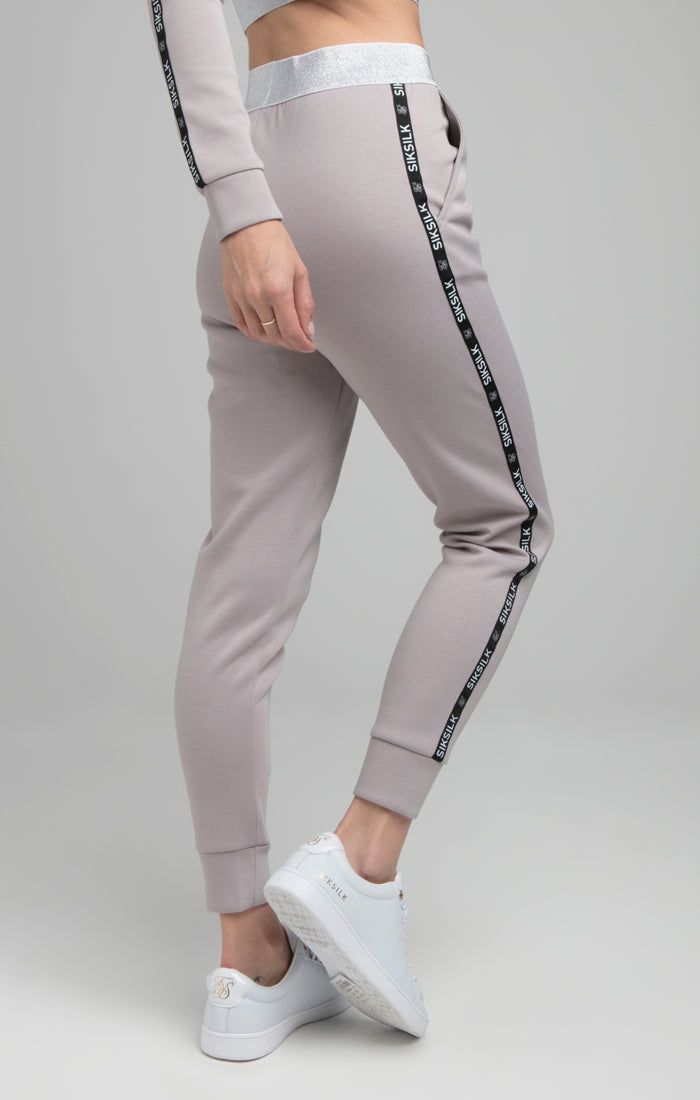 SikSilk Glint Track Pants - Grey (3)