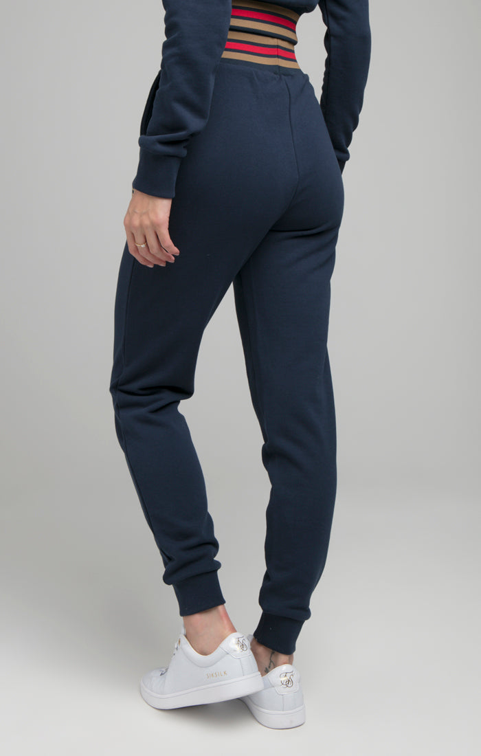 SikSilk Reign Track Pants - Navy (2)