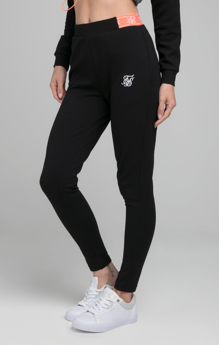 SikSilk Advantage Track Pants - Black