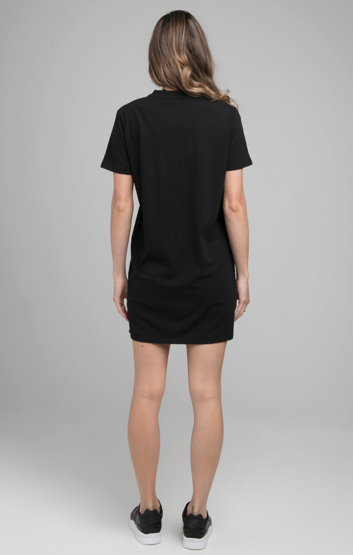 SikSilk Intensity T-Shirt Dress - Black (5)