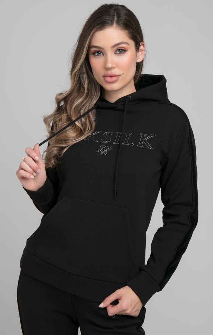 SikSilk Opulent Overhead Hoodie - Black