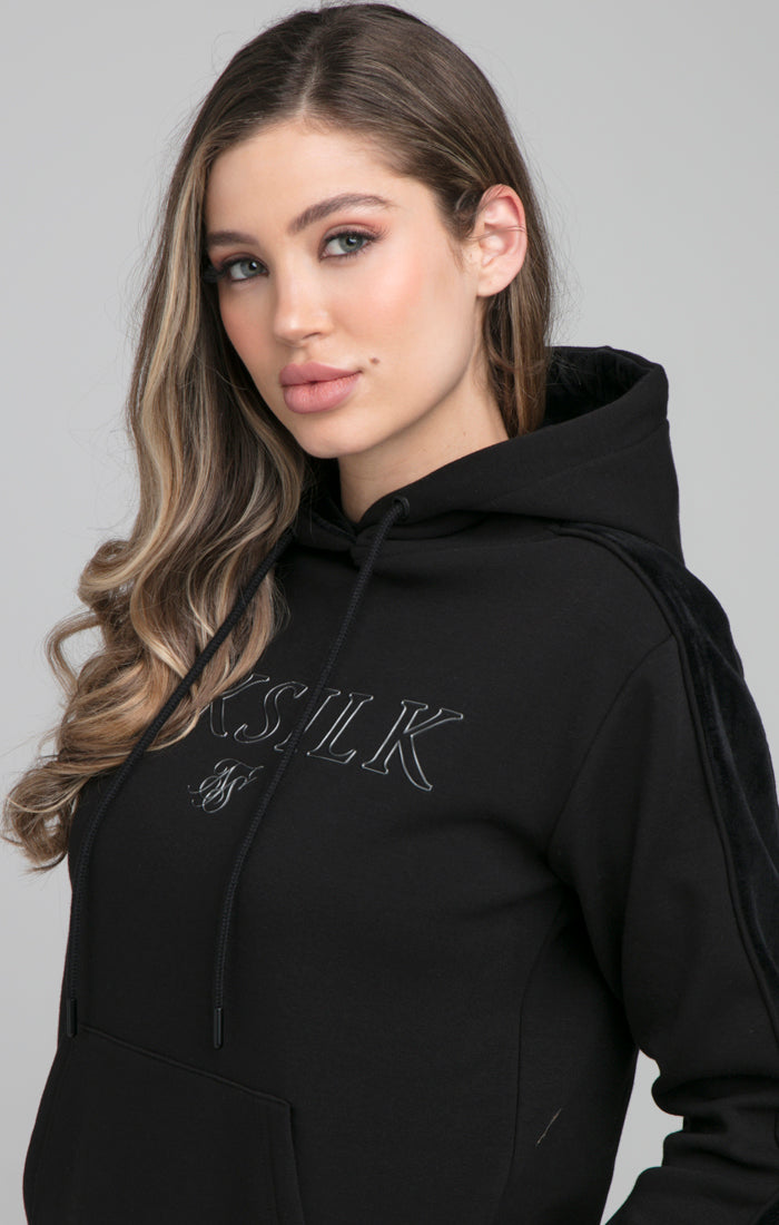 SikSilk Opulent Overhead Hoodie - Black (1)