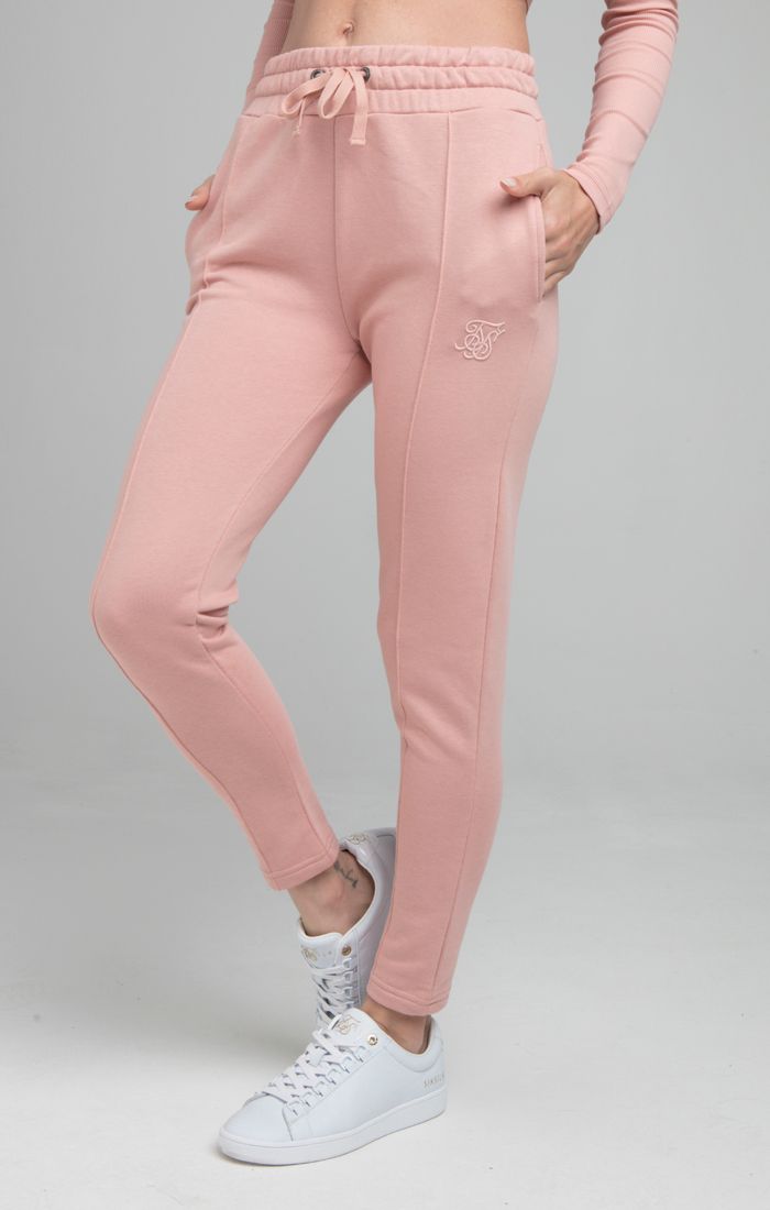 SikSilk High Waist Joggers - Pink