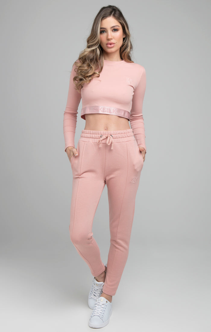 Load image into Gallery viewer, SikSilk High Waist Joggers - Pink (1)