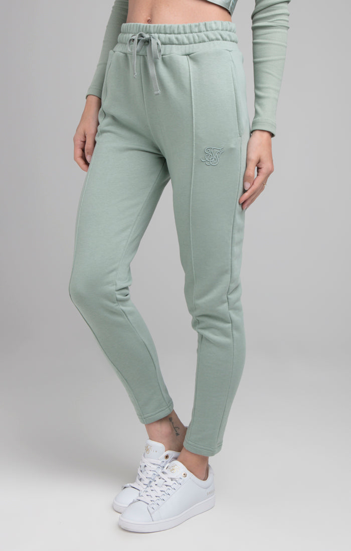 SikSilk High Waist Joggers - Sage