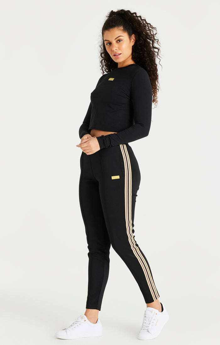 Load image into Gallery viewer, Black Track Pant (5)