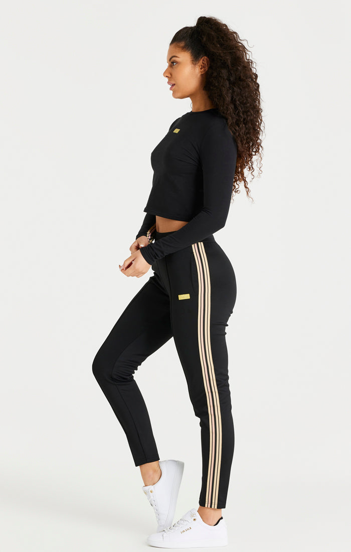 Load image into Gallery viewer, Black Track Pant (6)