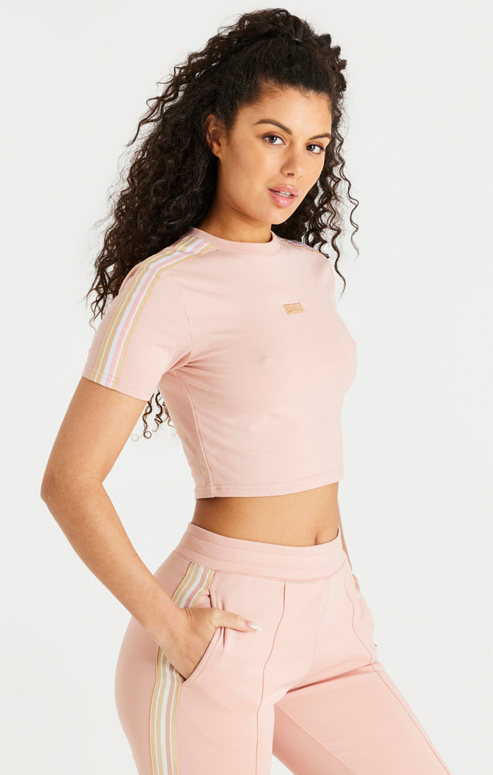 Pink Crop T-Shirt