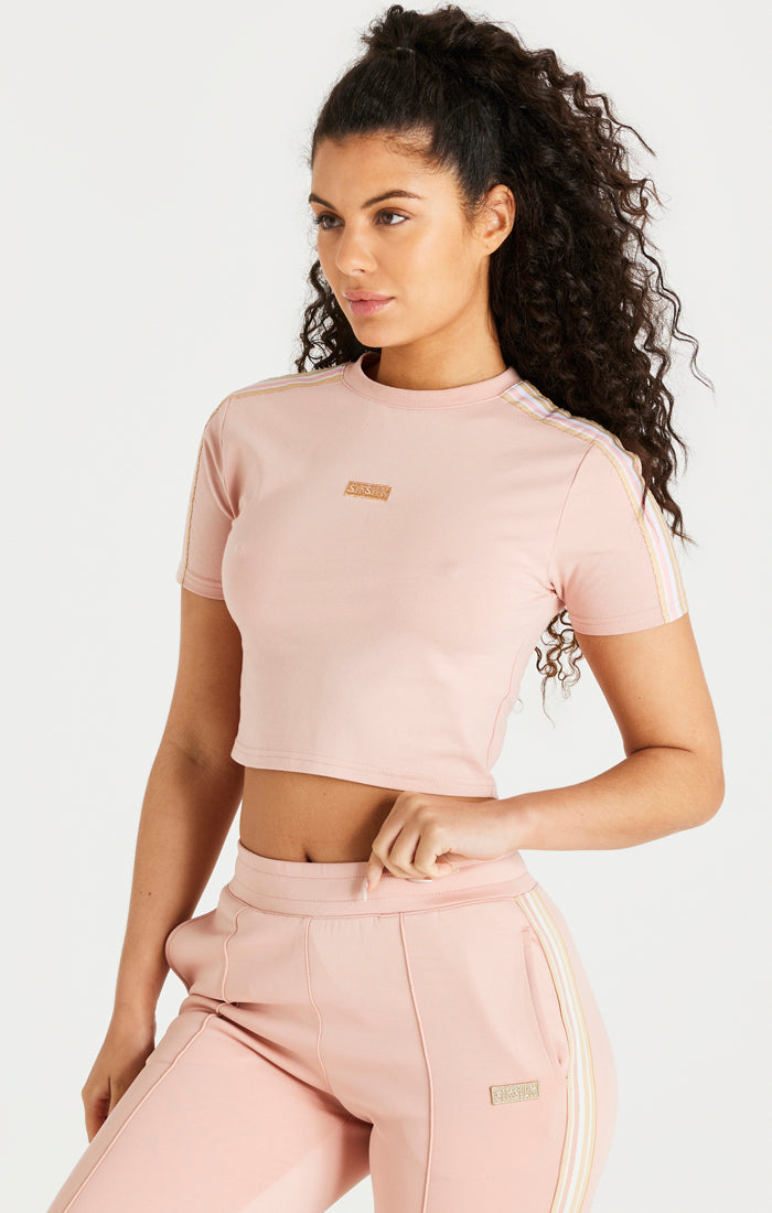 Pink Crop T-Shirt (1)