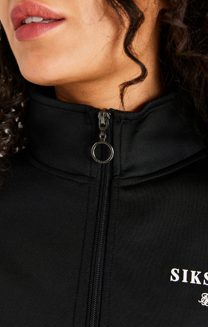 Load image into Gallery viewer, Black Cargo 1/4 Zip Hoodie (3)