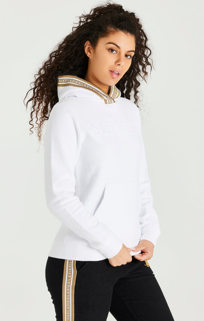 White Overhead Hoodie