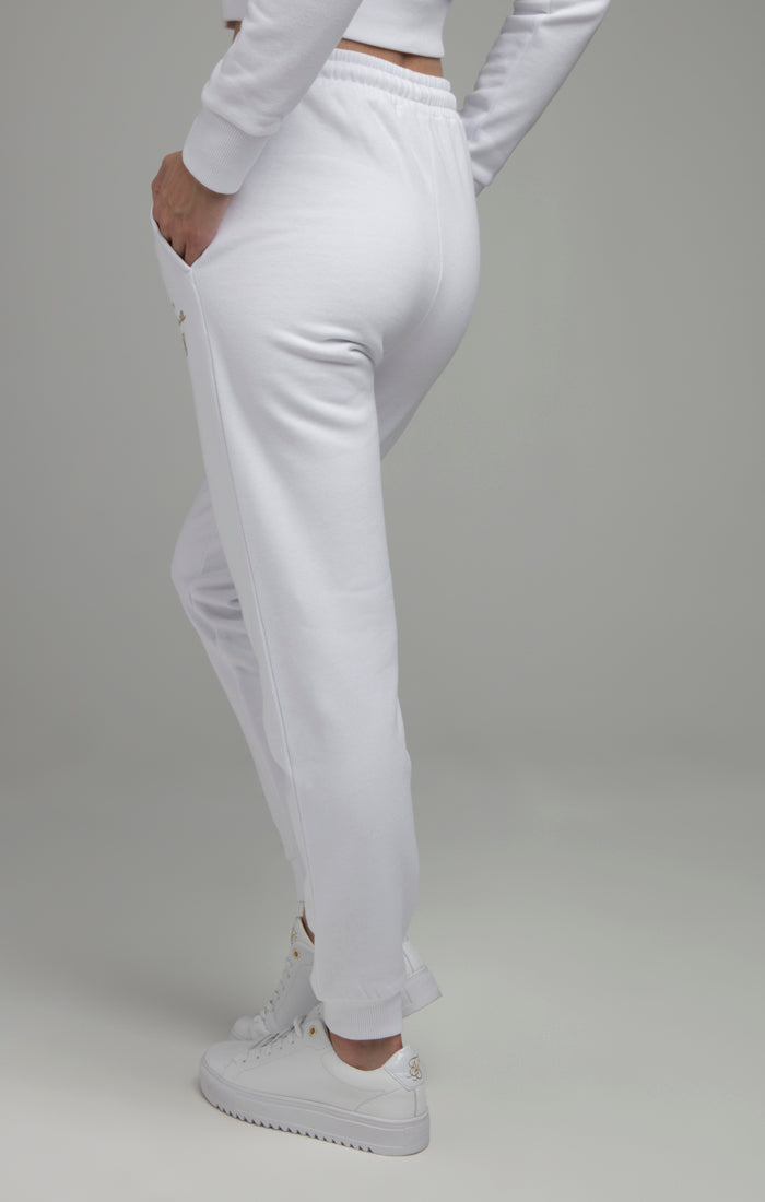 SikSilk Prestige Track Pants - White (2)