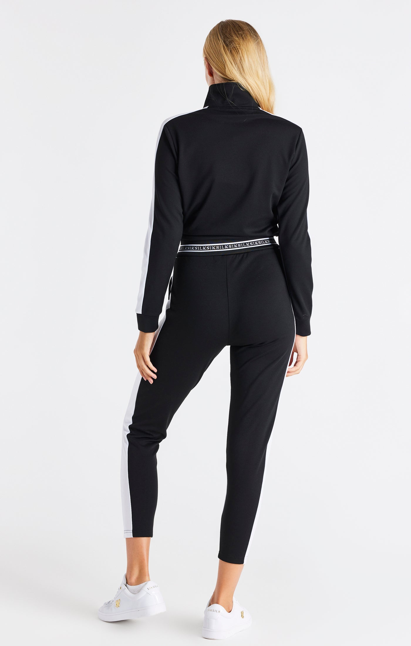 Load image into Gallery viewer, SikSilk Retro Element Track Pants - Black (5)