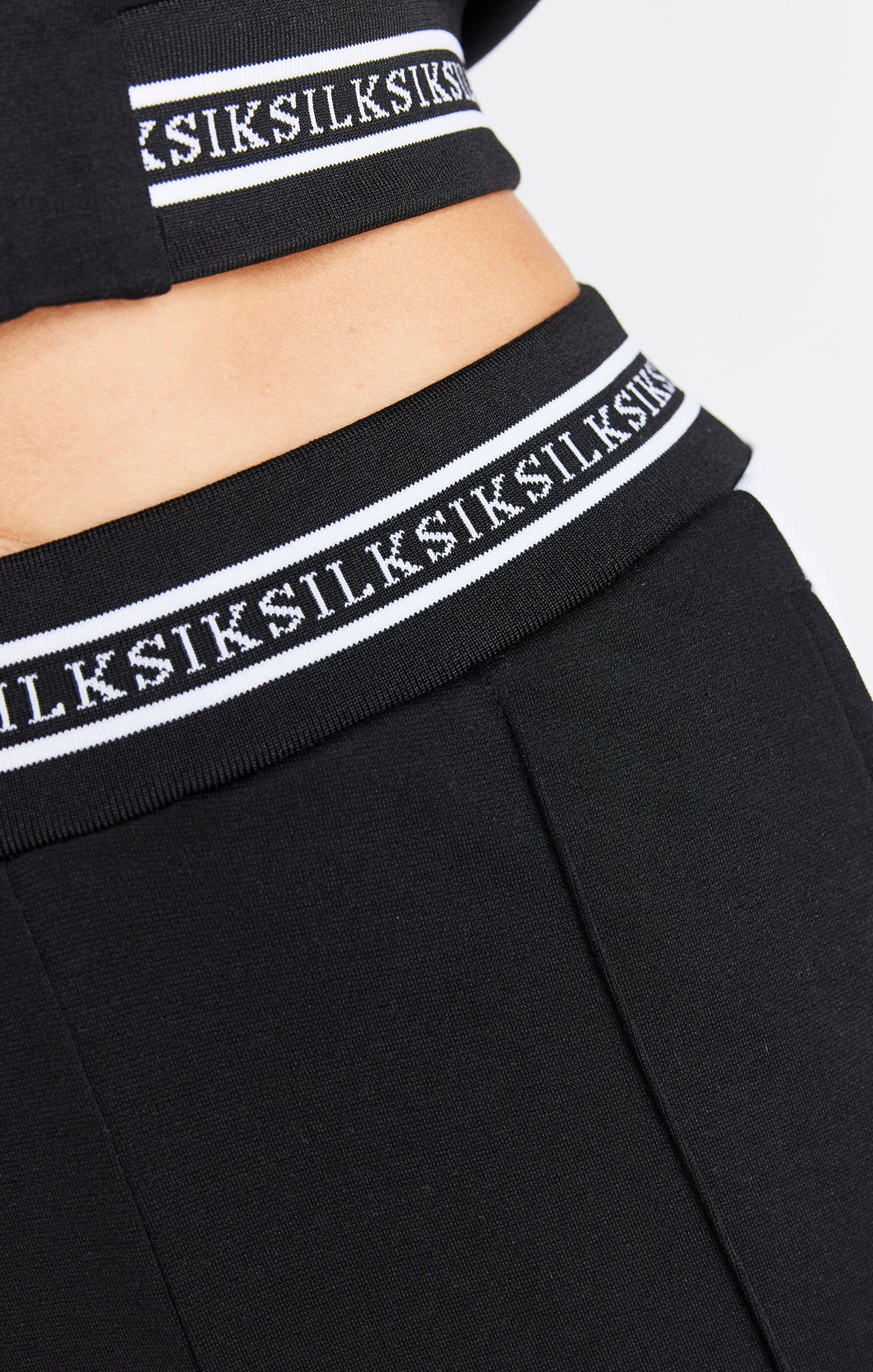 SikSilk Retro Element Track Pants - Black (3)