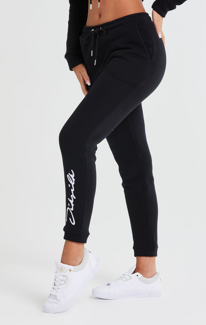 SikSilk Essential Jogger - Black (1)