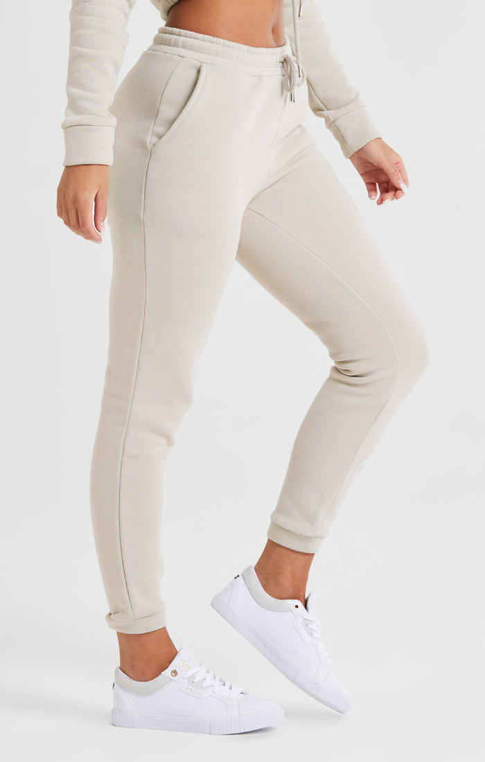 SikSilk Essential Jogger - Beige (1)