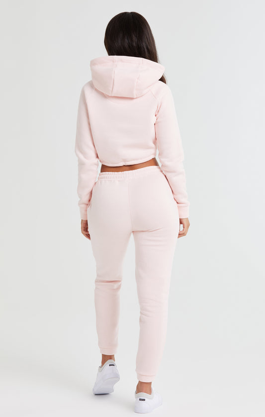 SikSilk Essential Cropped Hood - Pink