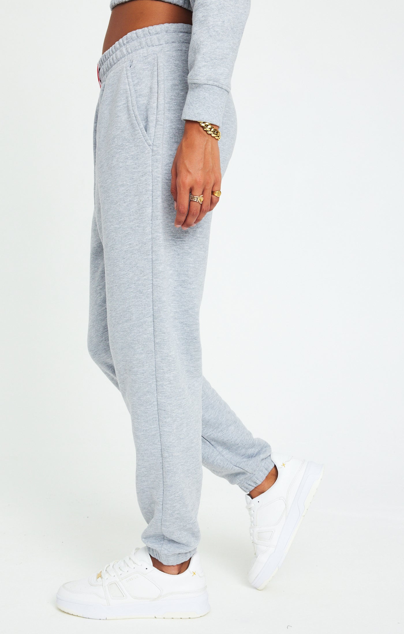 Load image into Gallery viewer, SikSilk Essential Oversize Jogger - Grey Marl (1)