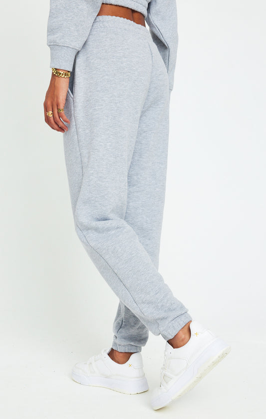 SikSilk Essential Oversize Jogger - Grey Marl