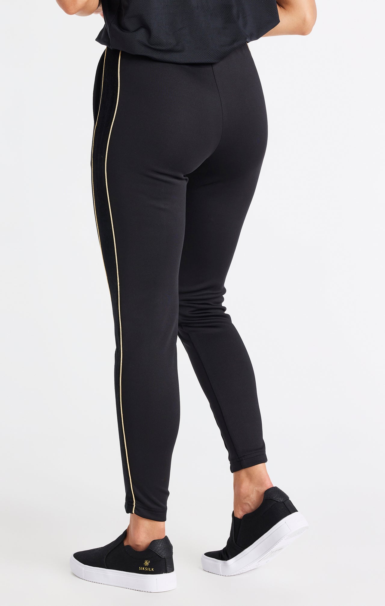 Black Retro Classic Track Pant (2)