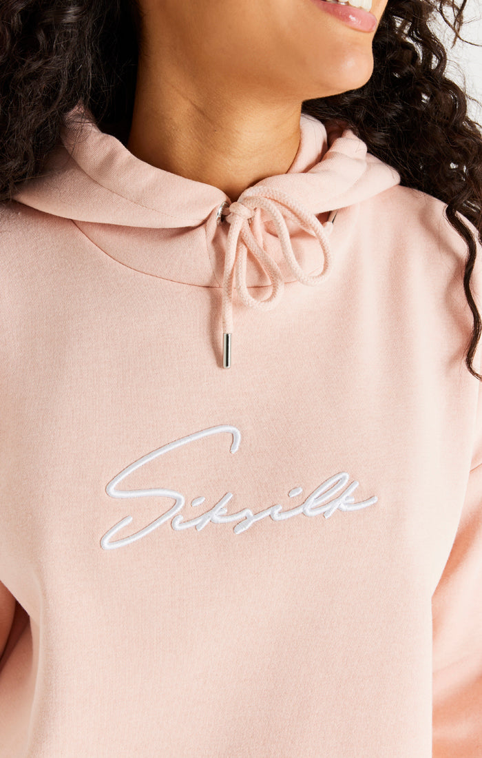 Load image into Gallery viewer, Pink Oversize Hoodie Dress (1)